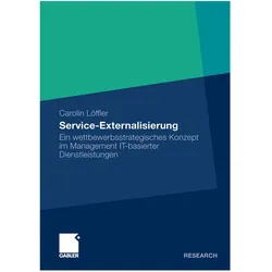 Service Externalisierung, Fachbücher von Carolin Löffler