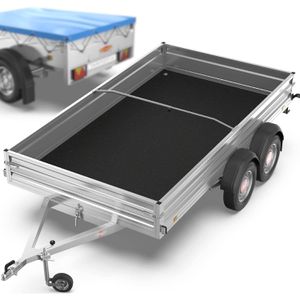 Tarpofix Flachplanenbügel PB2, aus Aluminium, für Flachplanen, verstellbar von 140 - 210 cm