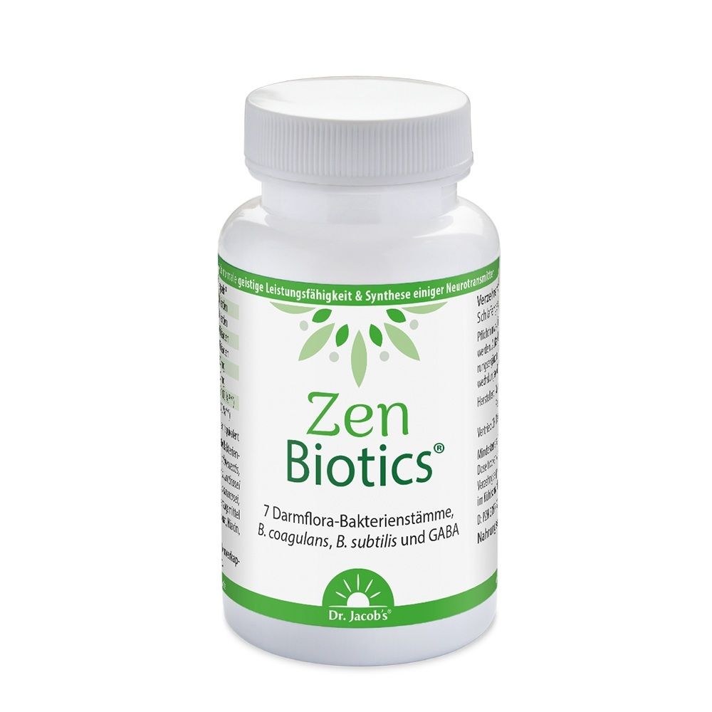ZEN Biotics Darmflora-Bakterien+GABA Dr.Jacob's 60 St Kapseln