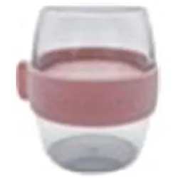 Westmark Pocketbox Mini 400ml, Lunchbox, Pink, Transparent, Rosa