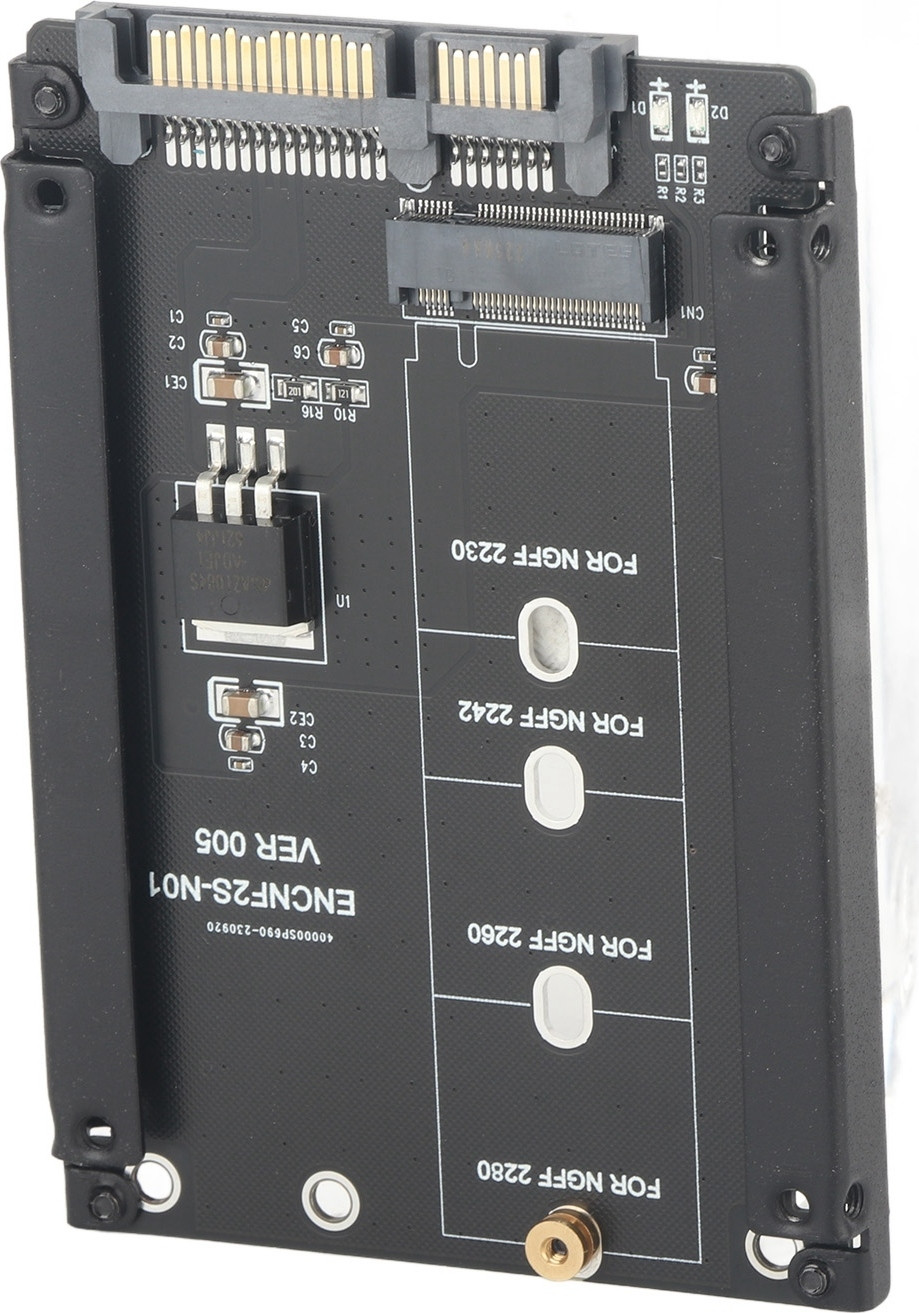 Cocosity M.2 NGFF naar SATA adapter voor M.2 B-key SSD naar 2.5 inch SATA converter