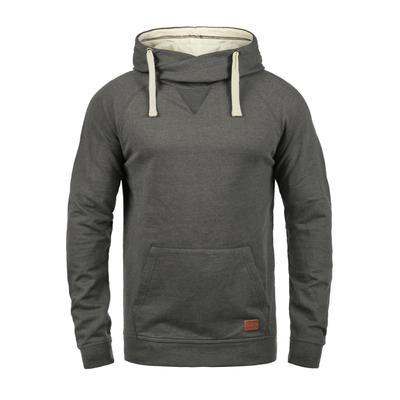 Kapuzenpullover BLEND "Hoodie BHSales", Herren, Gr. L, pewter mix, Pullover Kapuzenpullover