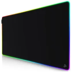 Titanwolf RGB Gaming Mauspad (3XL), Mausmatte, Schwarz