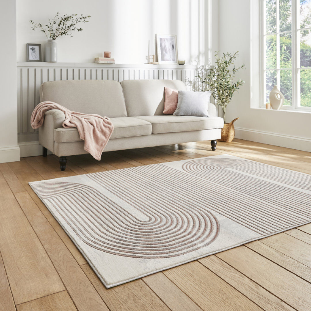 Think Rugs Apollo area rug Machine Woven Rectangle Grey Gray Rectangle 80 x 150cm