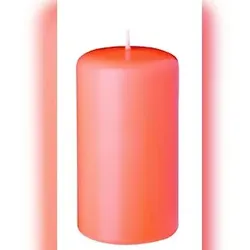 Kopschitz Kerzen 4er Adventskerzen, Adventskranz Kerzen Set Lachs 8 x Ø 6 cm