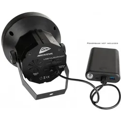 JB-Systems USB Mushroom (2 W, LED), Scheinwerfer, Mehrfarbig