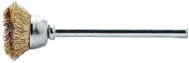 Lessmann Brosse boisseau miniature Fil laiton 0,10 mm,⌀ brosse: 18 mm (430523)