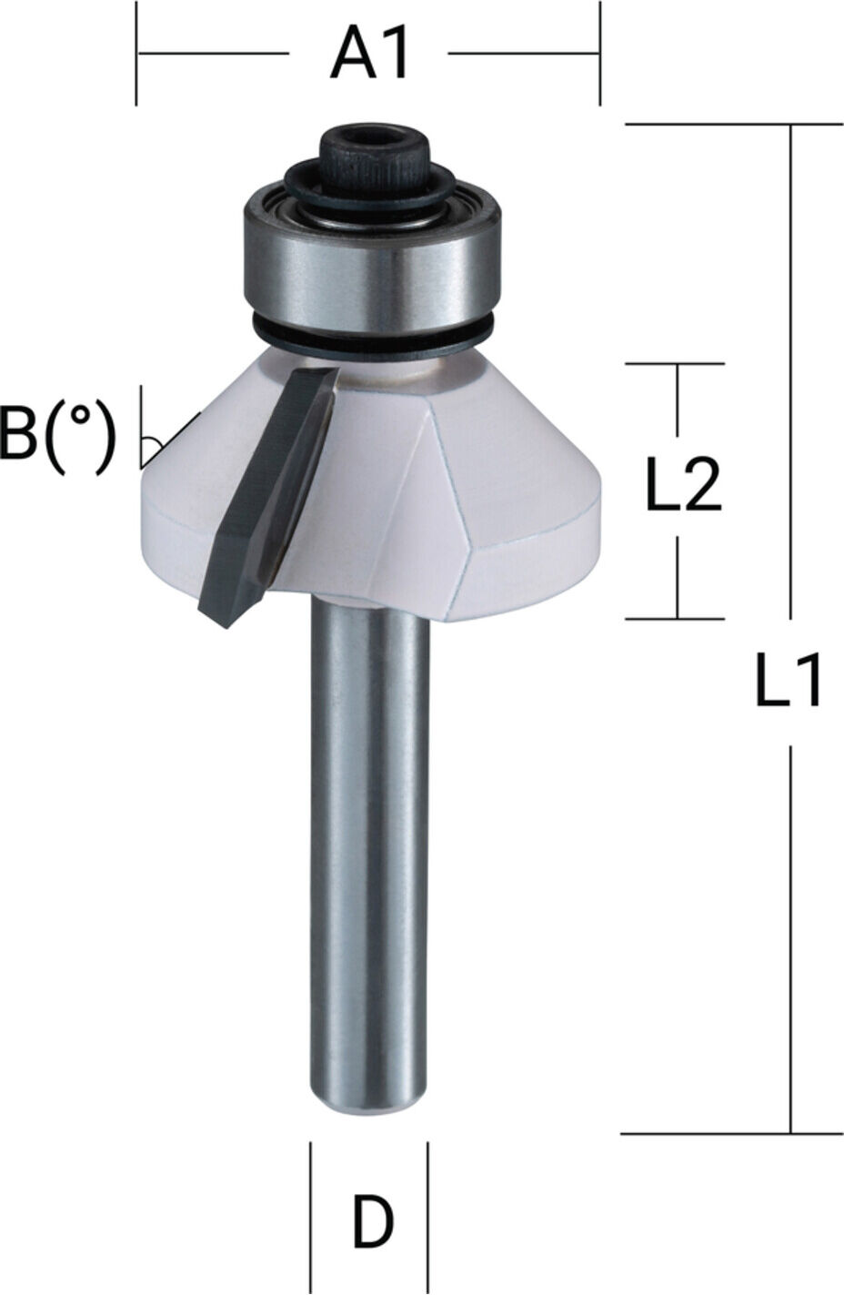 Makita Fasefräser 34,9 mm (D-48692)