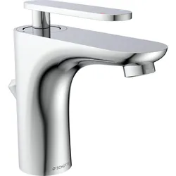 Schütte, Badarmatur, Wasserhahn Bad ORCA Waschtischarmatur Chrom Einhebelmischer Mischbatterie 34310
