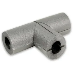Isolier T-Stück geschlitzt, 13mm Dämmstärke (Ausführung: 15x13 mm)