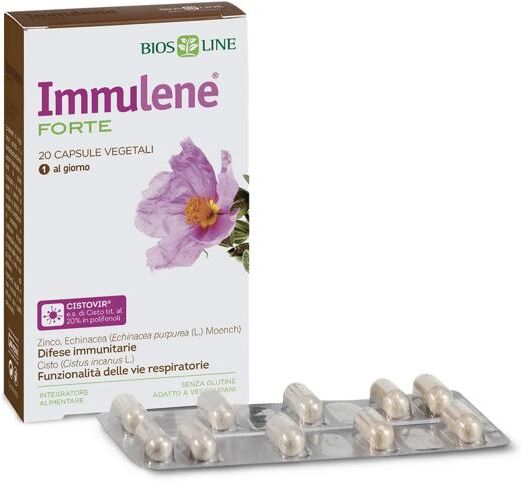 Immulene Forte Integratore 20 Capsule