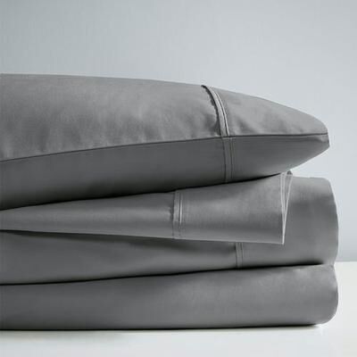 Jla Home/Bed Smart Temperature Sheet Set, California King, Charcoal