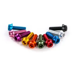 WOLF TOOTH Schrauben Set M5 x 15 mm Flaschenhalterschrauben | farbig t