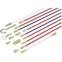 HellermannTyton, Kabeleinziehsystem, Cable Scout+ - Luxus Set 897-9 (1 m)