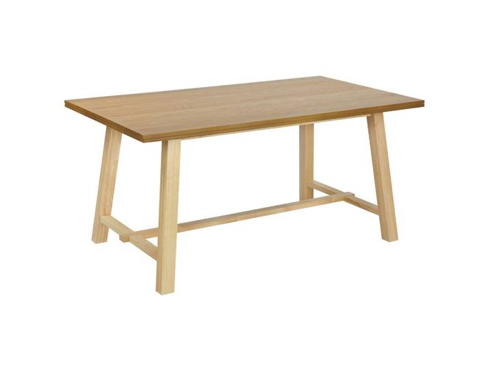 ESSTISCH 160/90 cm Helles Holz Barnes