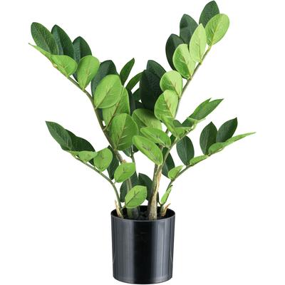 Kunstpflanze CREATIV GREEN "Zamifolia", grün, H:45cm, Kunststoff, Kunstpflanzen, Kunstpflanze, mit 6 Wedeln