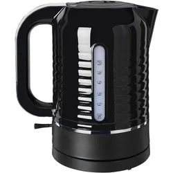 EXQ Wasserkocher 1,7L WATER 3300 C sw/inox, Wasserkocher, Schwarz, Silber