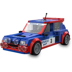 JAMARA-402933 CaDA Renault 5 Maxi Turbo 1:24 Bricks