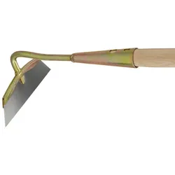 Ziehhacke, dänische Form, Breite 16 cm, verzinkt, Edelstahl-Blatt auswechselbar