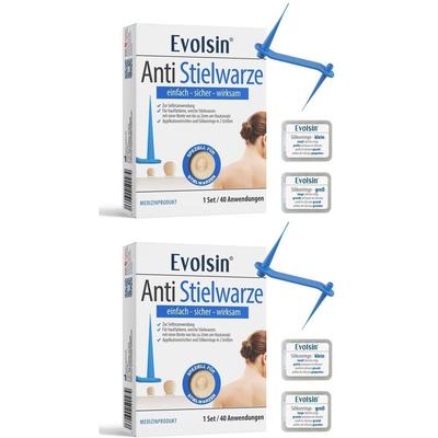 Evolsin Anti-Stielwarze Stielwarzenentferner 2x 2x40 St