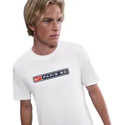 NIKE PSG Paris Saint-Germain Original T-Shirt Herren 100 - white S