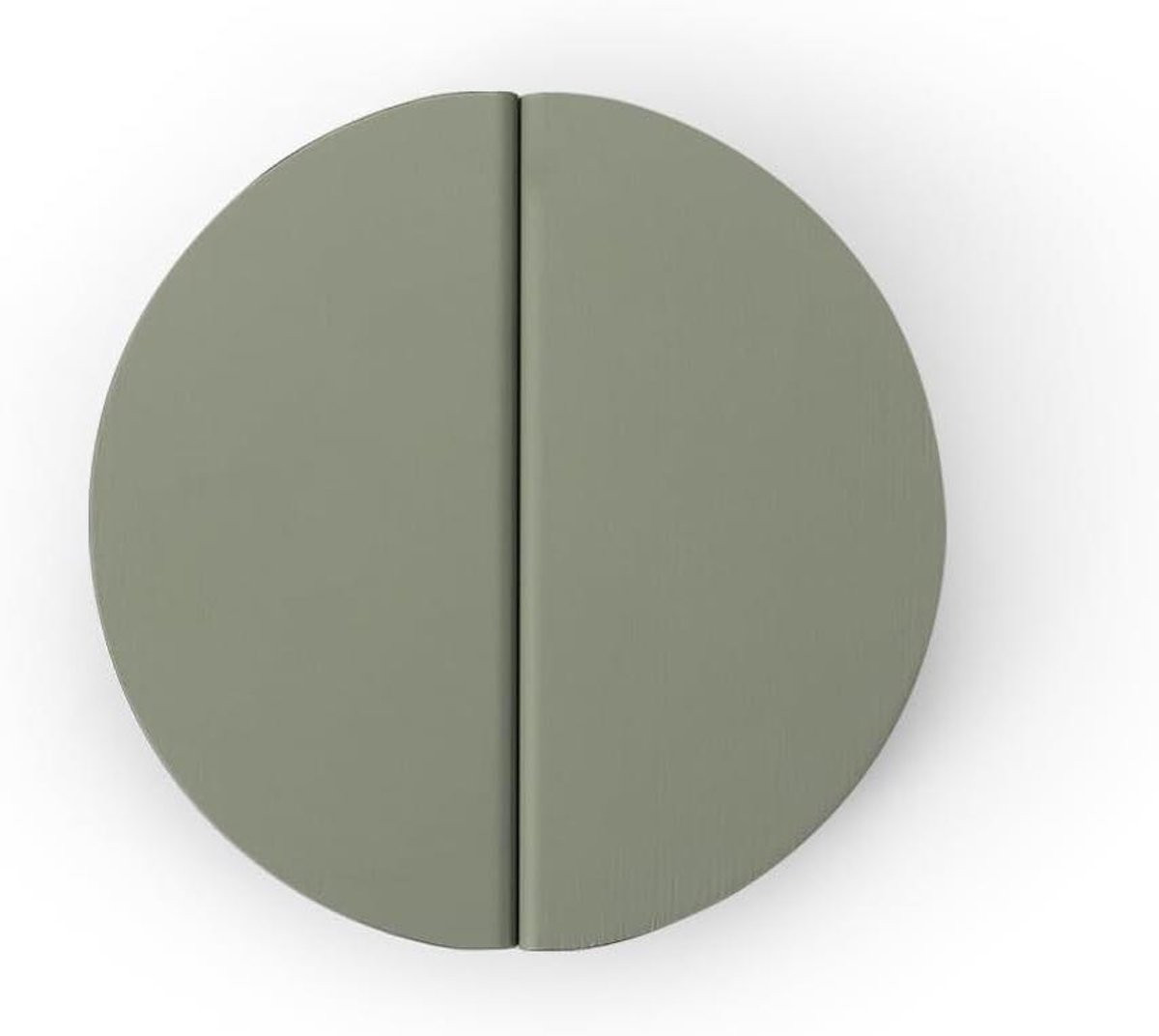 Set van 2 groene ladegrepen voor kinderkamer meubels van aluminium legering