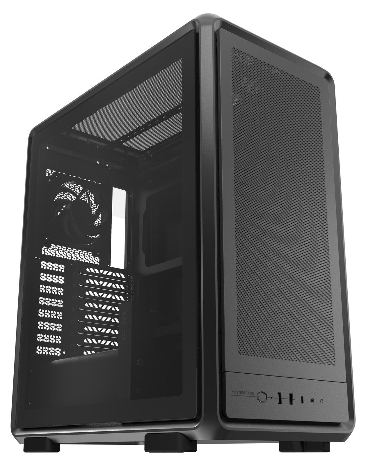 Cooler Master MasterFrame 500 Mesh ARGB Behuizing - Zwart