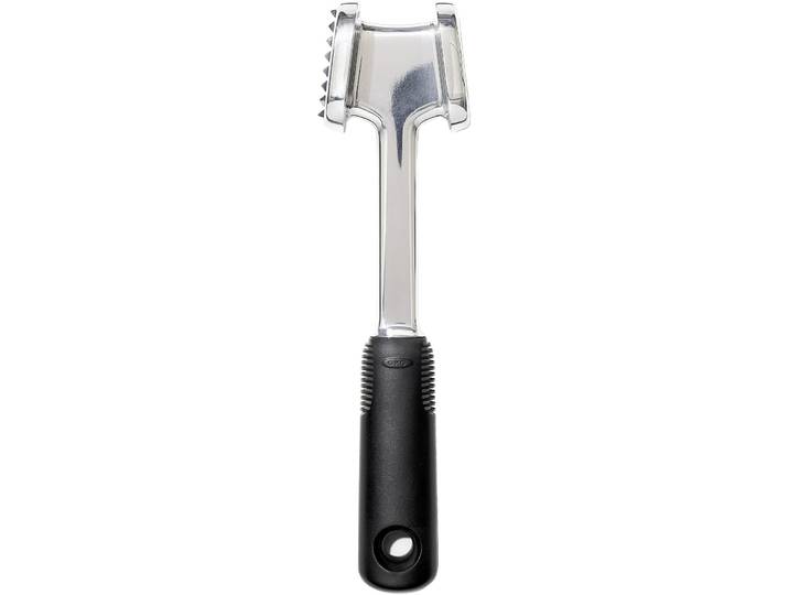 OXO Fleischklopfer Rilly schwarz/silber Aluminium T 3.5 cm - Fleischklopfer
