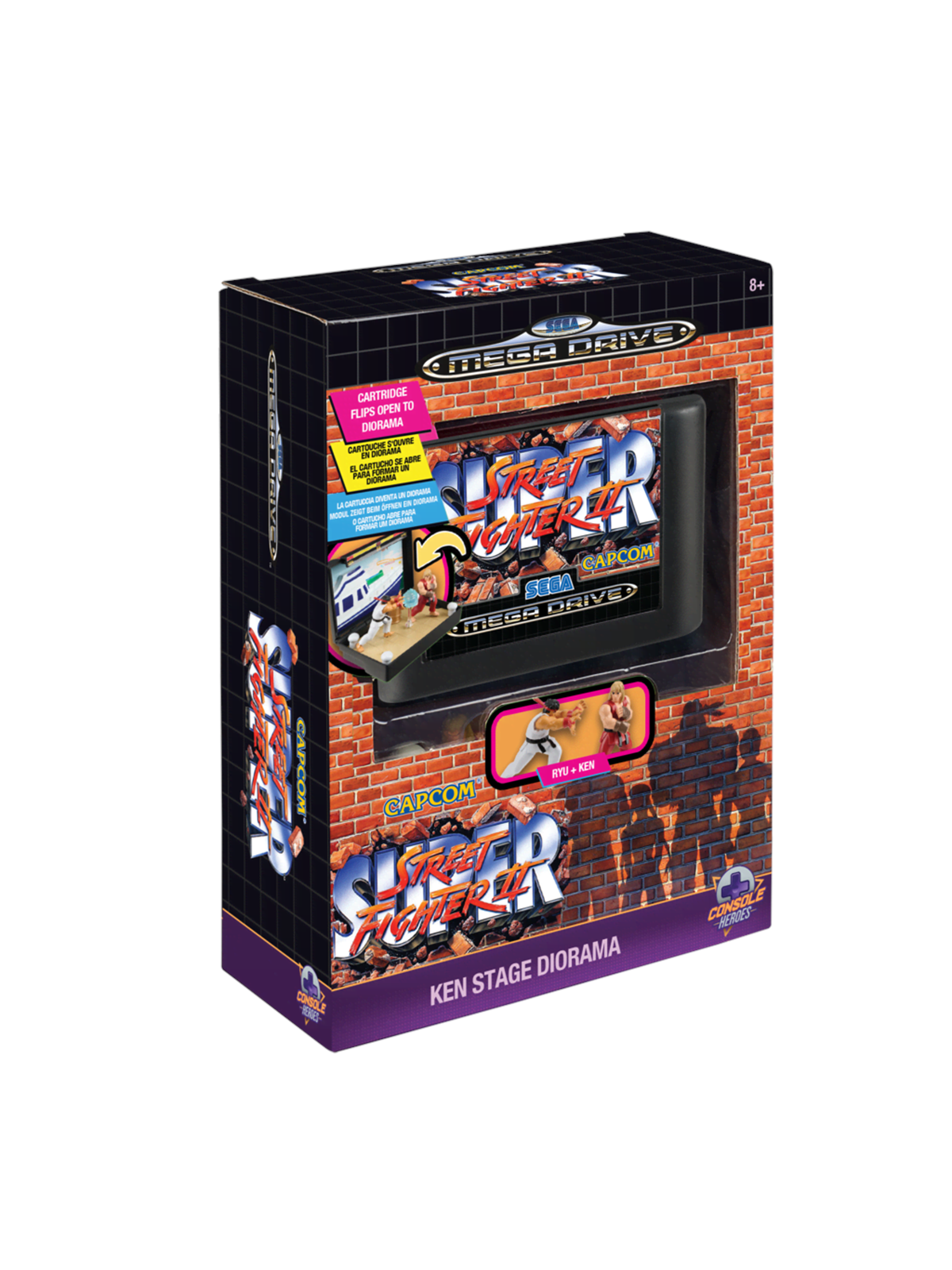 Wilder Toys - CONSOLE HEROES - MEGA DRIVE STREET FIGHTER - Figur