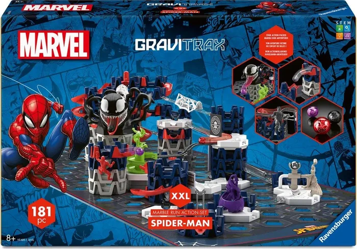 Ravensburger 120200130 GraviTrax Spiderman Starter-Set XXL
