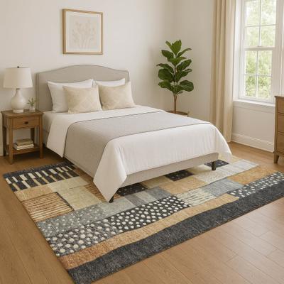 Addison Rugs Premium Washable Super Soft Modern Patchwork Mayfield Rug