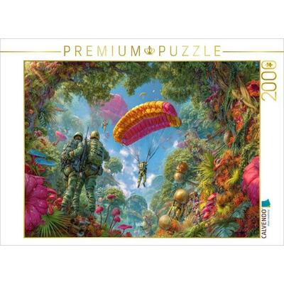 CALVENDO Puzzle Magie des Dschungels | 2000 Teile Lege-Größe 90x67cm Foto-Puzzle für glückliche Stunden