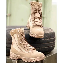 Mil-Tec Tactical Two-Zip, Schuhe - Beige (Coyote) - 7 US