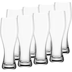 WEIZENBIERGLÄSER Taverna transparent 500 ml 8er Set