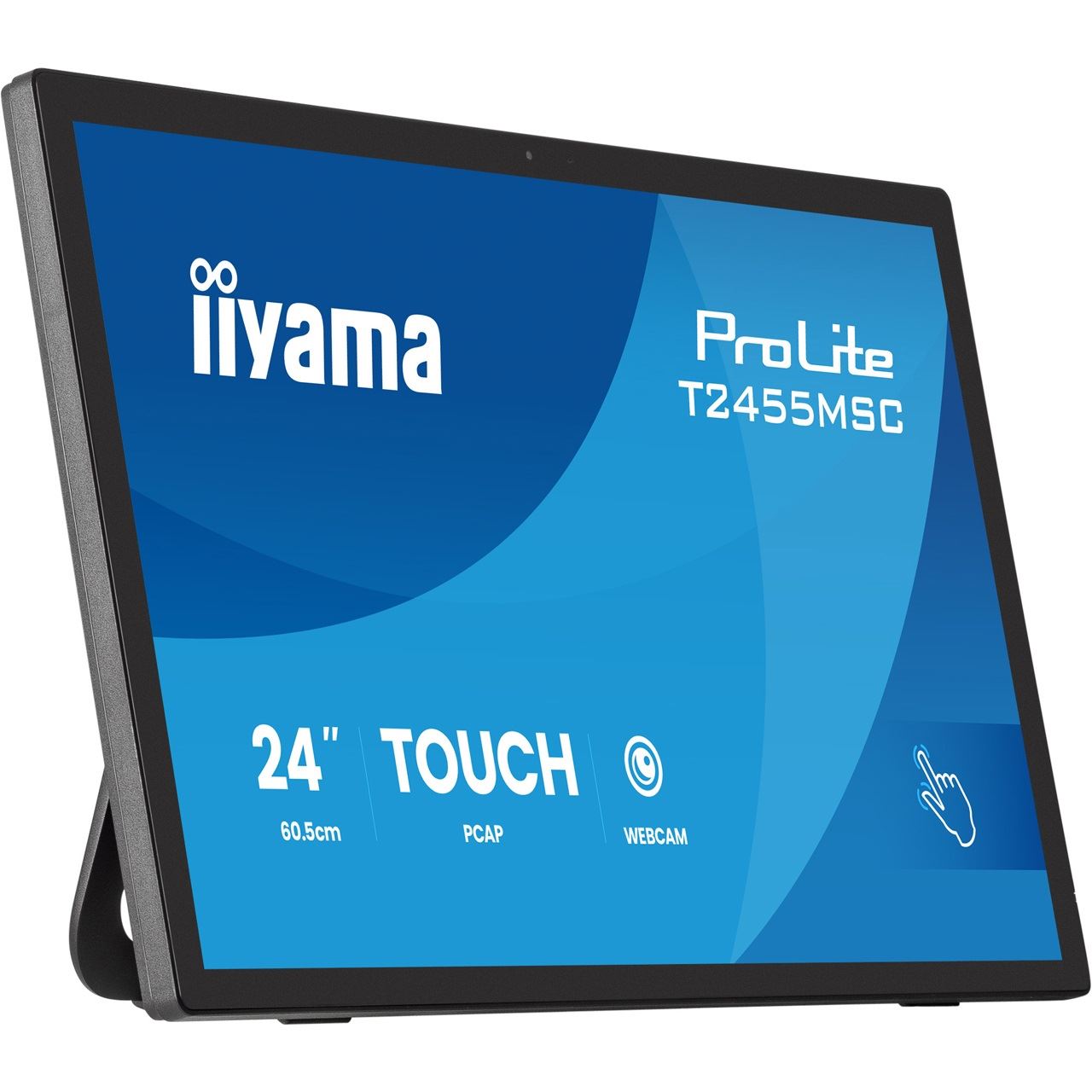 24" (60,96cm) iiyama ProLite T2455MSC-B2 schwarz 1920x1080 1xDisplayPort / 1xHDMI