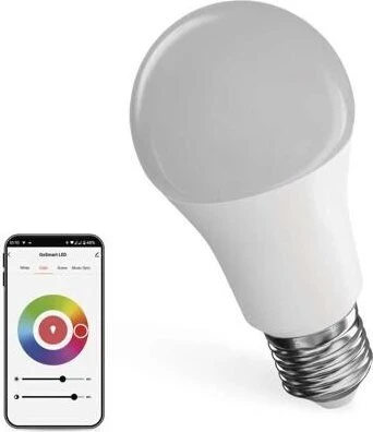 EMOS Smart LED Lampe GoSmart A60 E27 9 Watt (60 Watt) 806 lm RGB dimmbar WLAN