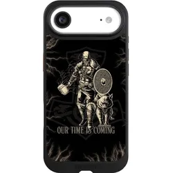 Nivocase Hülle für Apple iPhone Air Handyhülle NIVOcore Case Schwarz Serienmotiv Vikings Wikinger (Apple iPhone Air), Smartphone Hülle, Schwarz