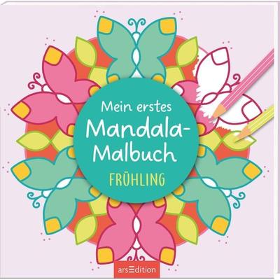 Mein erstes Mandala-Malbuch Frühling, Taschenbuch von , arsedition, 978-3-8458-6173-9