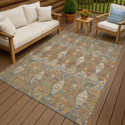 Addison Rugs Machine Washable Indoor/ Outdoor Modern Ignacio Chantille Rug