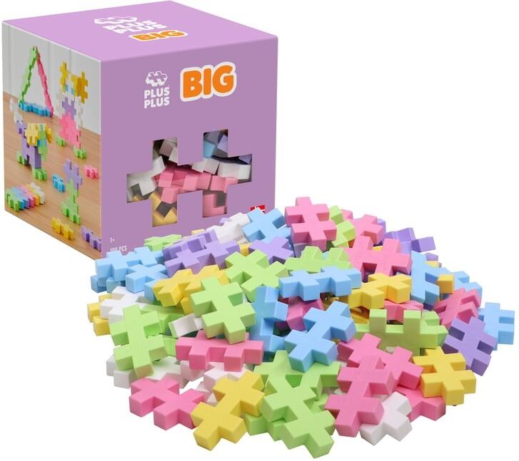 Recharge BIG Pastel 100 Pcs - Plus Plus