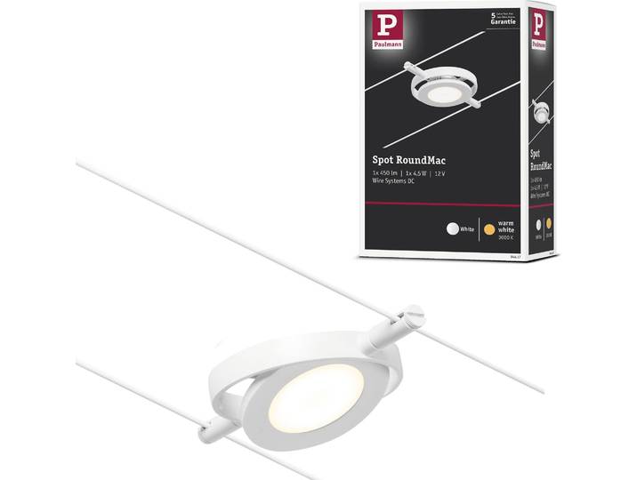 Paulmann CorDuo LED Système de câble RoundMac Spot individuel