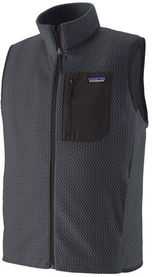 Patagonia Mens R1 Air Vest, Smolder Blue S