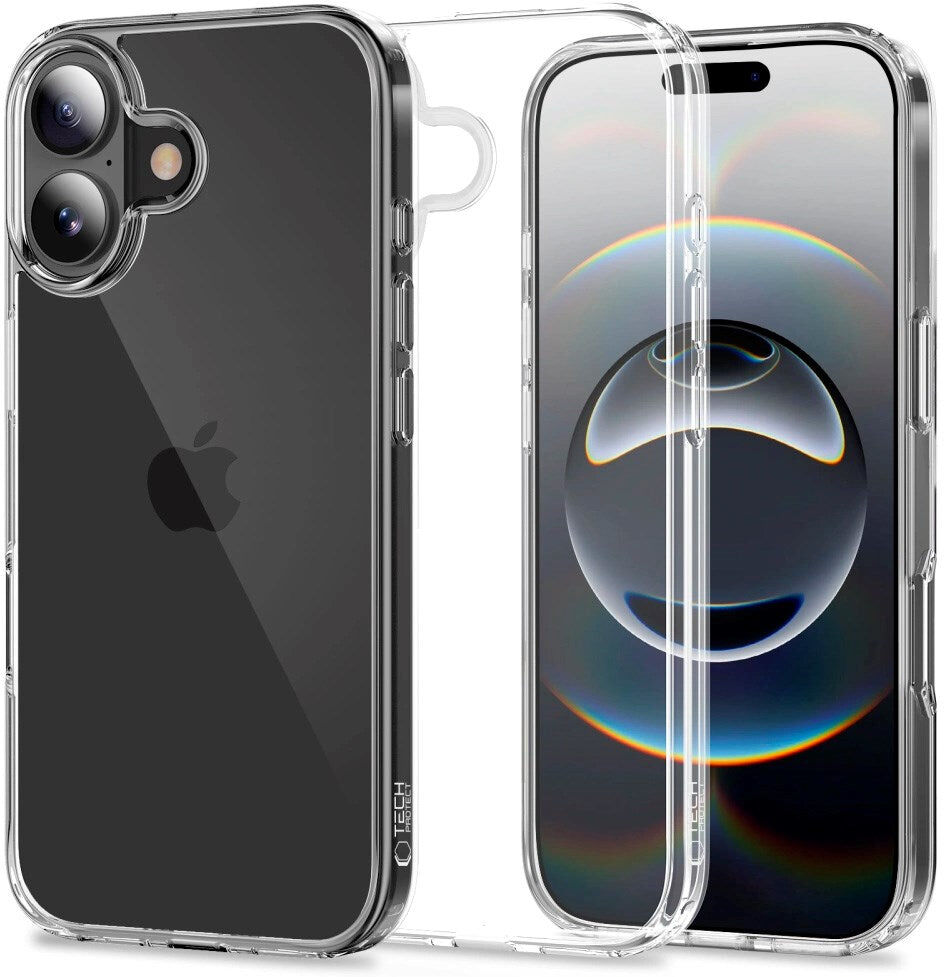 Tech-Protect - iPhone 17 - Flexair Hybrid Cover - Gennemsigtig