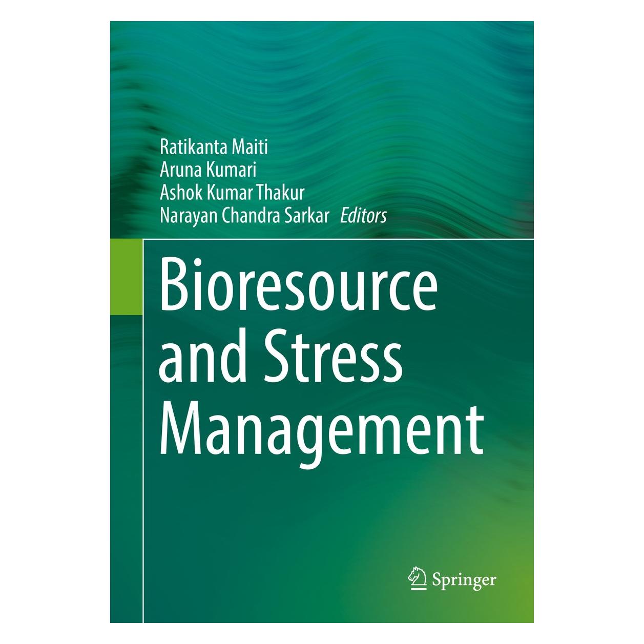Springer Bioresource and Stress Management (9789811009945)