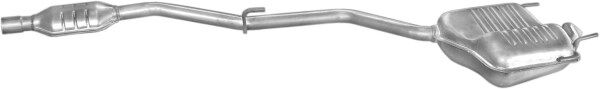 Polmo Reparaturrohr, Katalysator 13165 Für Mercedes