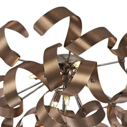 Luxera 64357 Deckenleuchte Ribbon 5x33W | G9