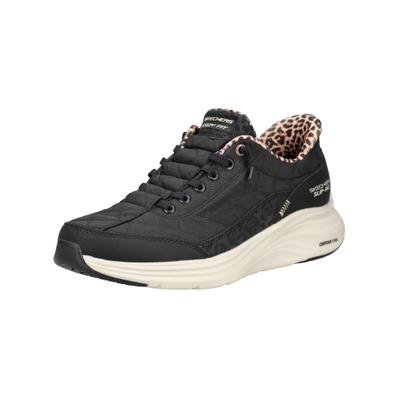 Sneaker SKECHERS "Skechers Sneaker Textil", Damen, Gr. 38, Textil, schwarz, Schuhe Sneaker