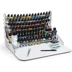 Vallejo 26014 Paint display + Work station - 50x37cm Verfrek (Kunststoff)
