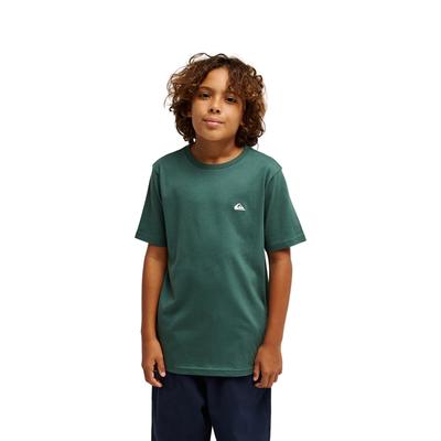 T-Shirt QUIKSILVER "Basic", Jungen, Gr. 14, forest, Obermaterial: 100% Baumwolle., Shirts T-Shirt