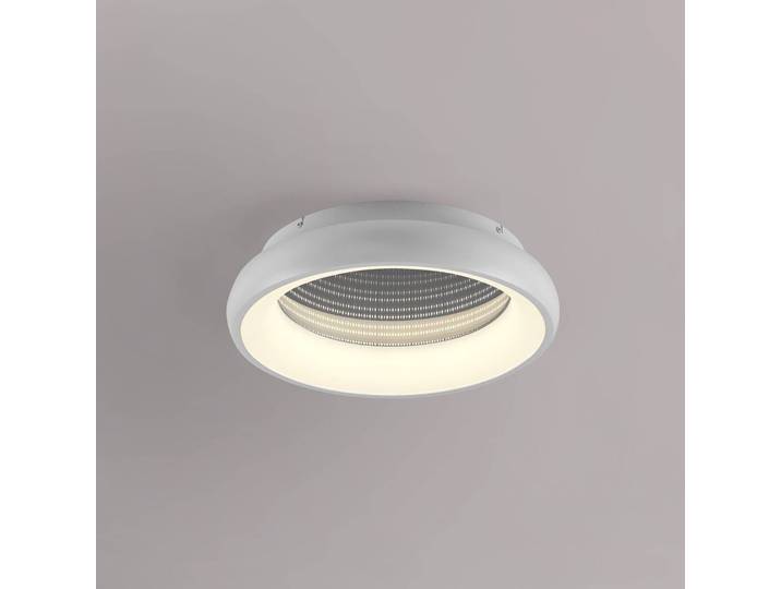 JUST LIGHT. GmbH LED Deckenleuchte Speccio, dimmbar, weiß / opal, für Küche, Metall